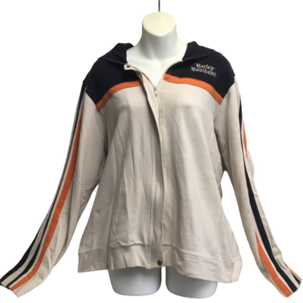 Harley-Davidson Ladies zip front hooded jacket